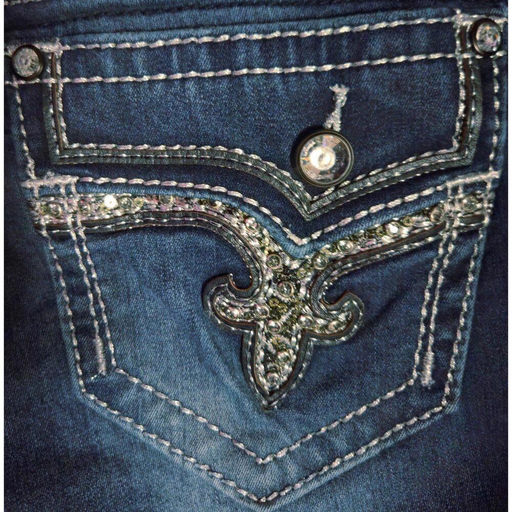 Women's Dark Wash Skinny Rock Revival Jeans "BETTY" Tag Size: 30" Inseam: 32"